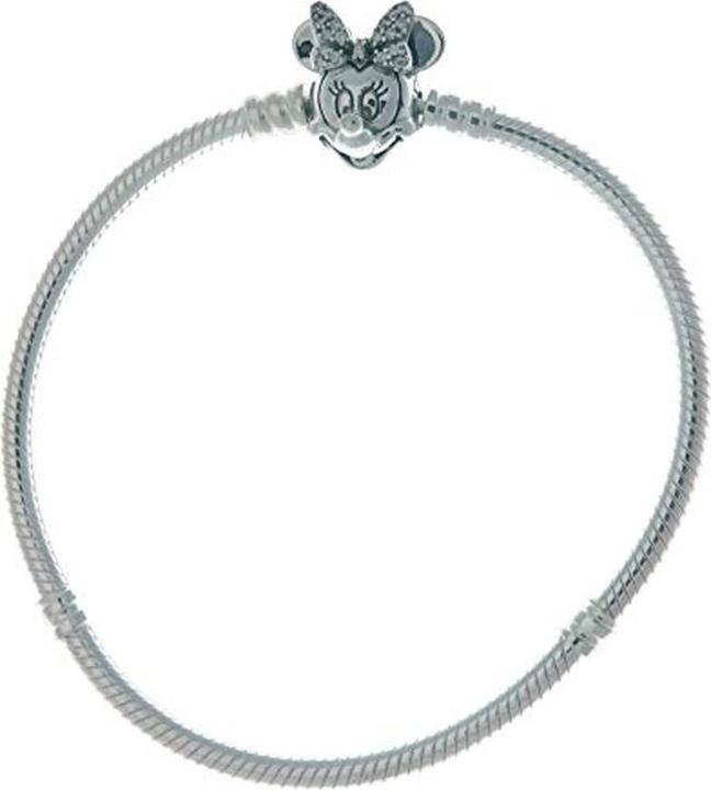 Actual product image Pandora Disney Shimmering Minnie Portrait Bracelet (16 cm, Silver)