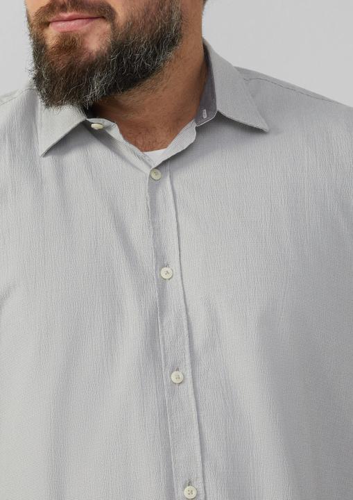 Actual product image S.Oliver Hemd Strukturiertes Hemd aus Seersucker (XXL)