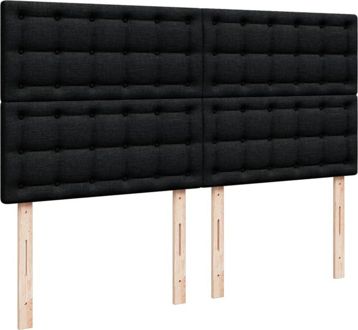 Image du produit VidaXL Bo x lit de saut avec matelas 90 x 200 cm Tissu (90 x 200 cm, 90 x 200 cm)