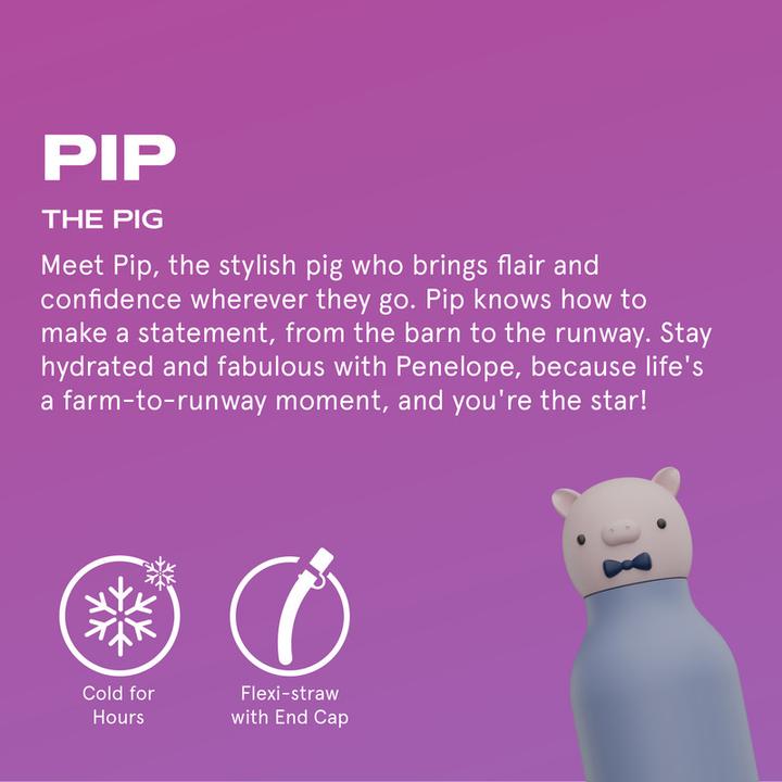 Produktbild Asobu BESTIE BOTTLE - PIP The Piggy (0.46 l)