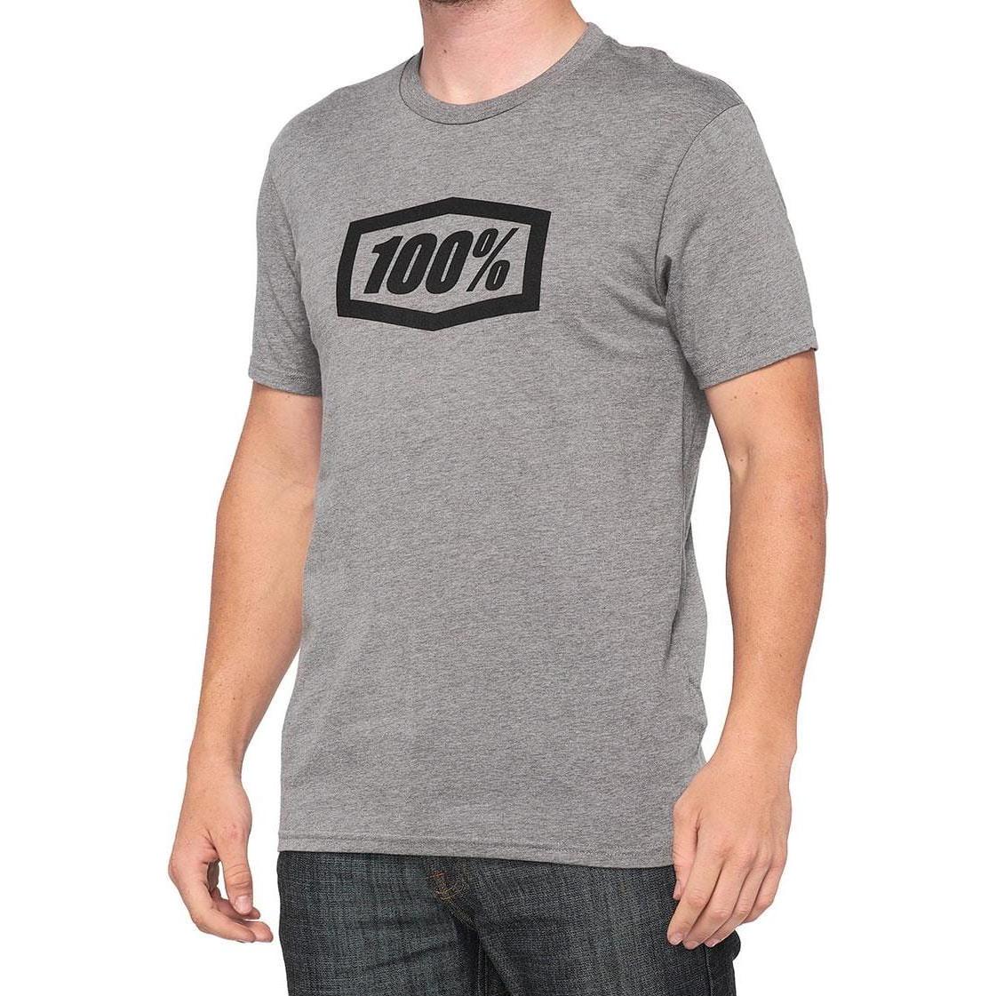 100%, Unisex, Shirt, T-Shirt Icon, Grau, (M)