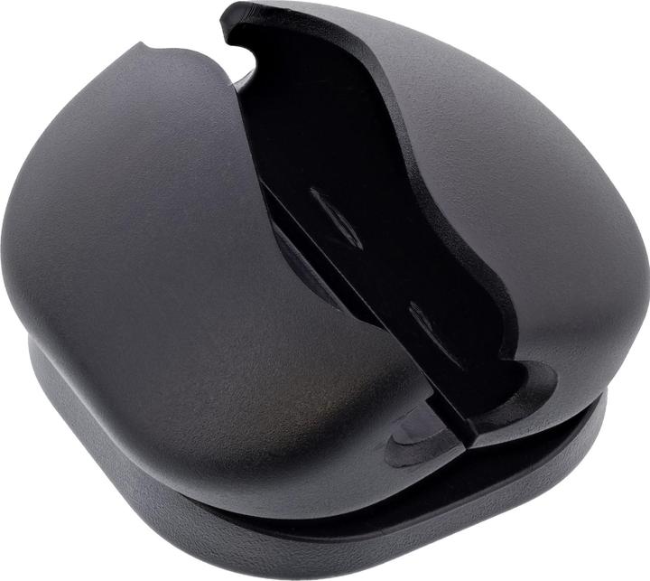 Produktbild InLine 10er Pack ® Click Kabelmanager 1-Line, schwarz