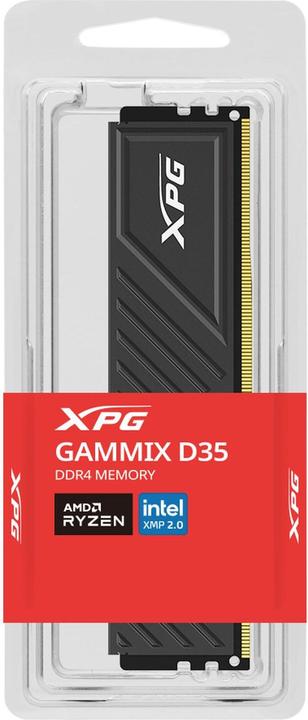 Produktbild Adata DDR4 32GB 3200-16 XPG D35 bk Single Tray (1 x 32GB, 3200 MHz, DDR4-RAM, U-DIMM)