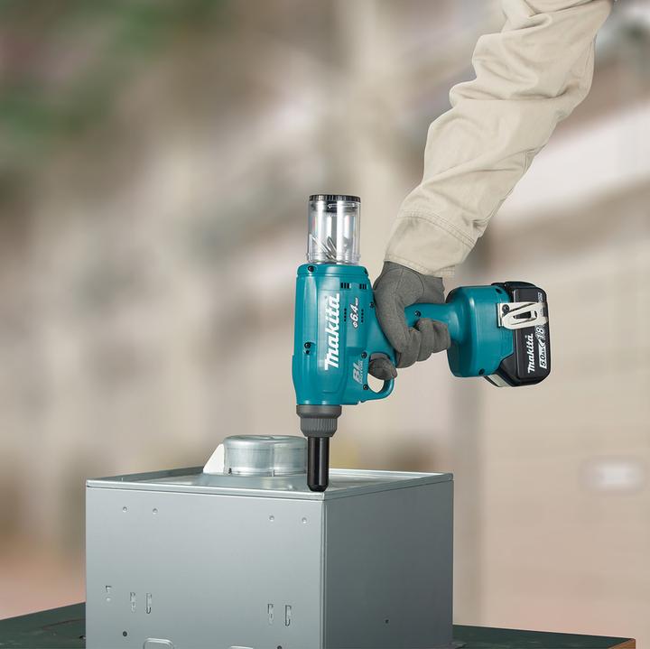 Image du produit Makita DRV 250 RFJ Battery Blind Rivet Setter 18 V 20 kN Brushless + 2x Battery 3.0 Ah + Charger + Makpa