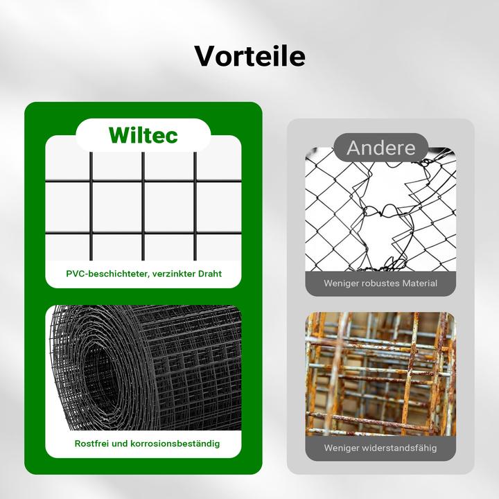 Produktbild Wiltec Maschendrahtzaun