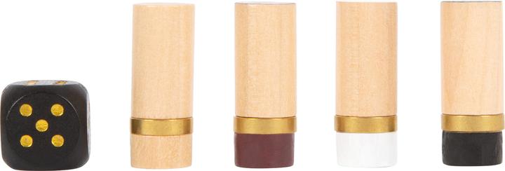 Actual product image small foot Ludo and ladder game "Gold Edition (German)