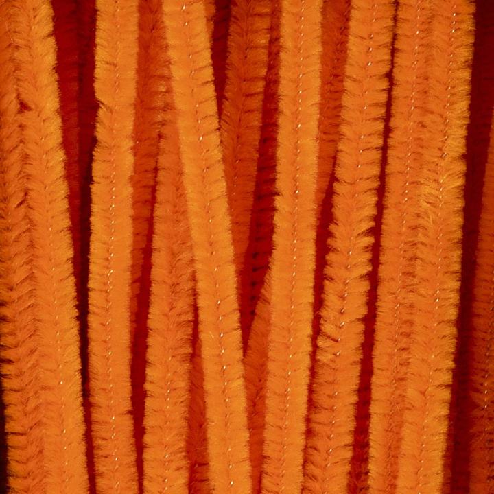 Image du produit Creativ Company Chenilledraht 50 Stück, Orange, Länge: 30 cm, Durchmesser (0.30 m)