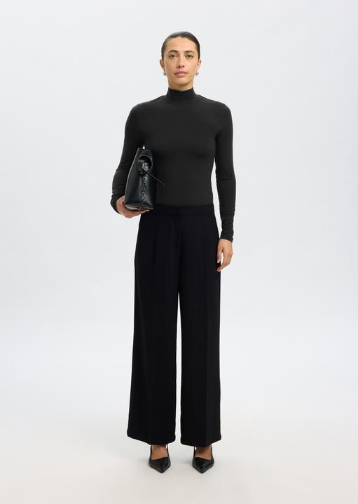 Actual product image Selected Basic high neck top with long sleeves (XS)