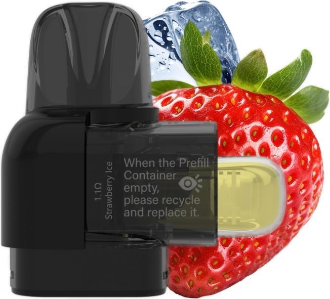 Actual product image Sikary S10000 Pod - Strawberry Ice (Strawberry, Sprig)