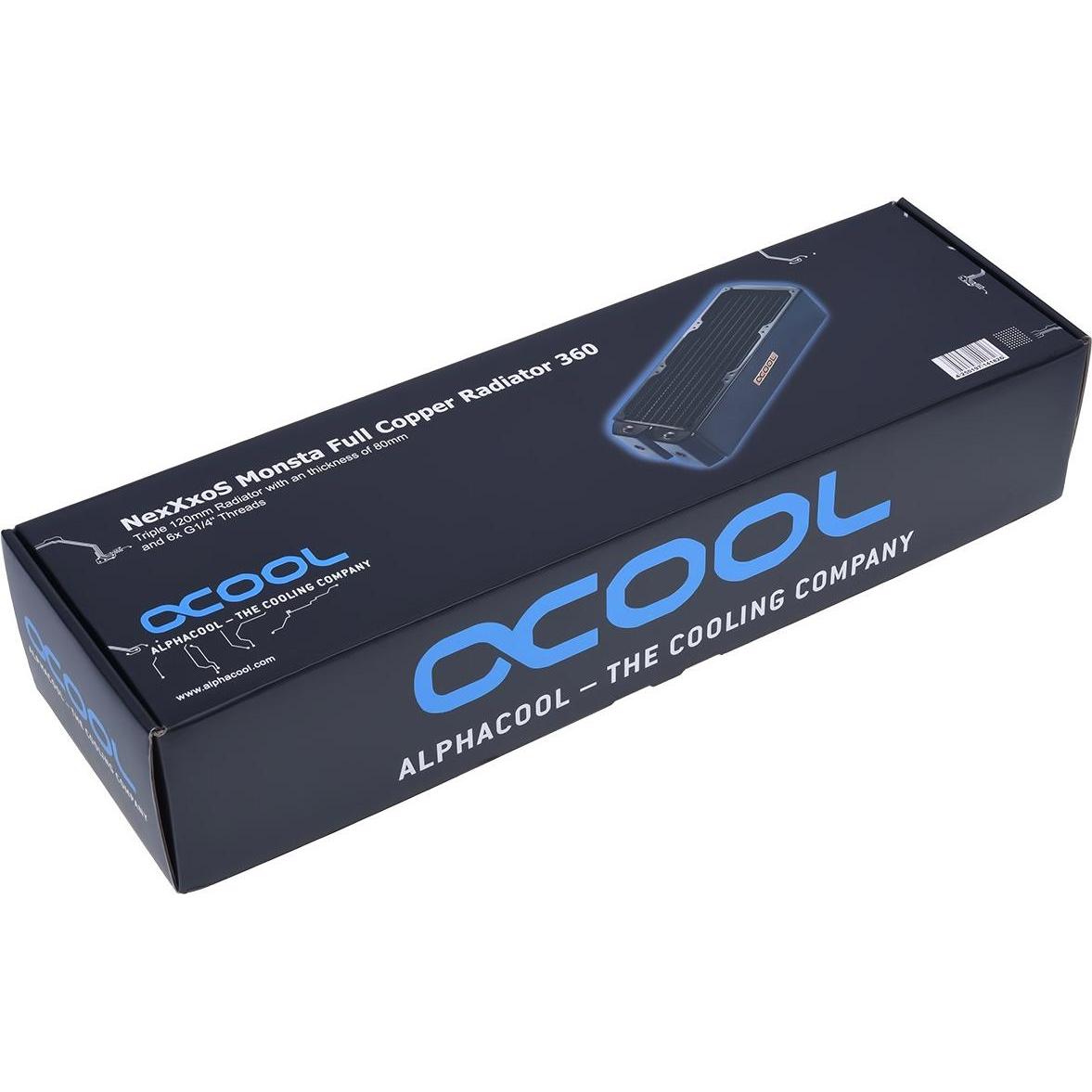 Thumbnail - Alphacool NexXxoS 360mm (120 mm), Wasserkühlung Radiator, Schwarz