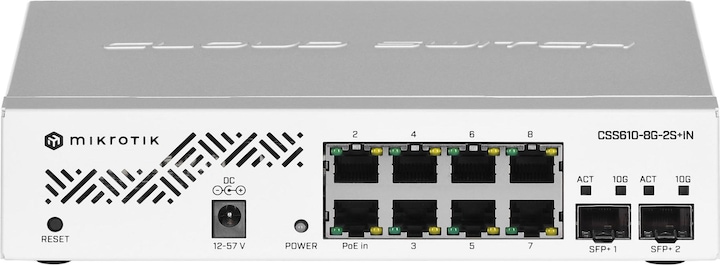 Produktbild MikroTik CSS610-8G-2S+IN (10 Ports)