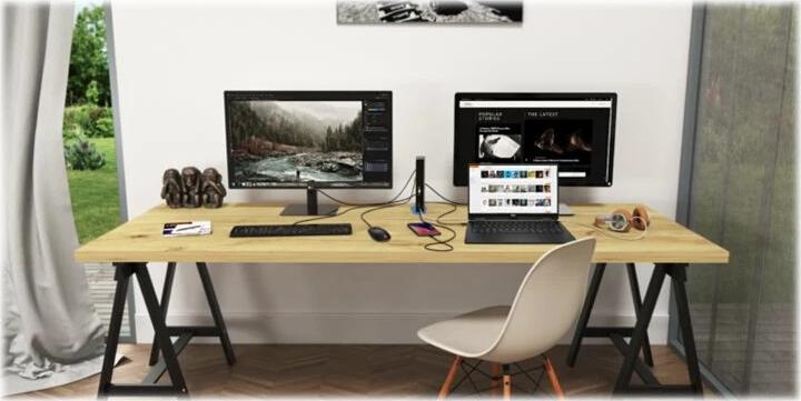Produktbild i-tec USB 3.0 Dual Full HD Dock (USB-B, 4 Ports)