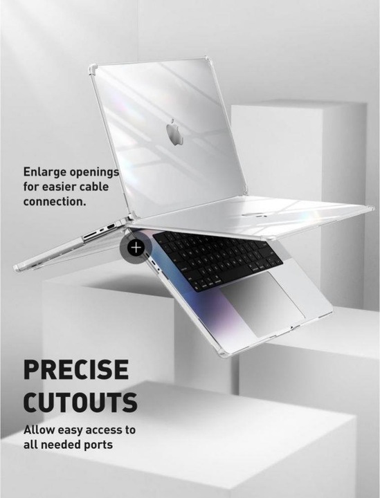 Produktbild Supcase Unicorn Beetle Clear Apple MacBook Pro 14 2021 Clear (14.20", Apple)