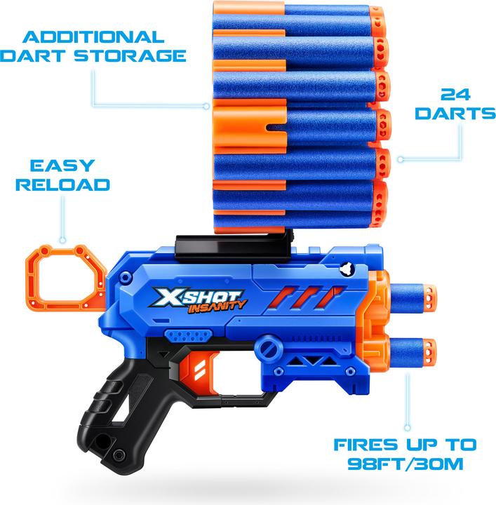Produktbild Zuru X-Shot Insanity Micro (24 Darts)