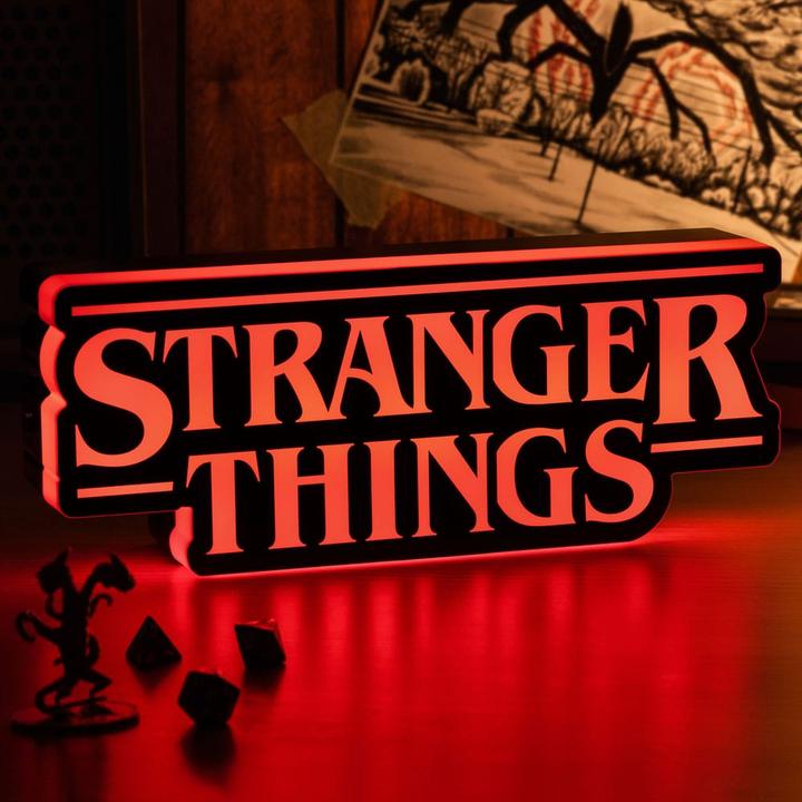 Produktbild Paladone Products Stranger Things Leuchte Logo 31 cm