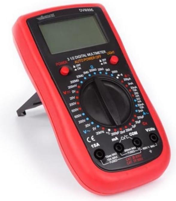 Produktbild Velleman DIGITAL-MULTIMETER - CAT III 600 V / CAT IV 300 V - 1999 COUNTS (CAT IV 300V, CAT III 600V)