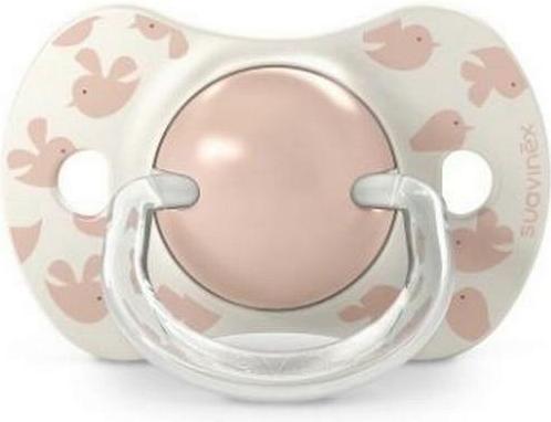 Actual product image Suavinex 2x Schnuller Symmetrisch Birdies SX Pro 6/18m rosa (2x, 6 - 18 Months)