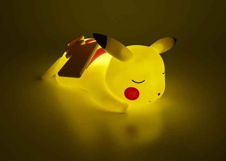 Actual product image Teknofun Pokemon LED lamp sleeping Pikachu