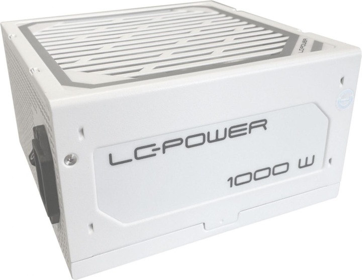 Produktbild LC-Power Netzteil 1000W LC1000MW Modular V3.1 (80+Gold)white (1000 W)