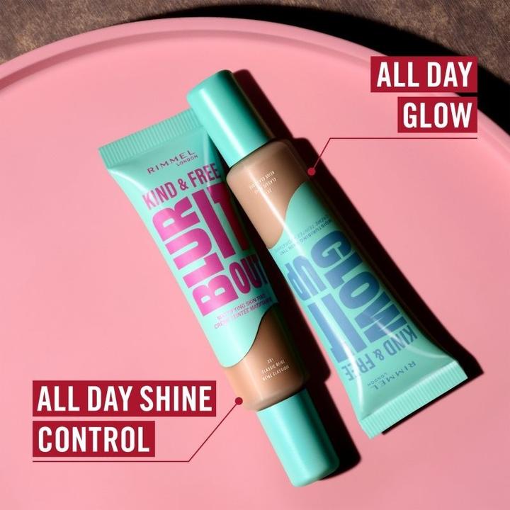 Productafbeelding Rimmel London Kind & Free Glow It Up Moisturising Skin Tint (Diepe Chocolade)