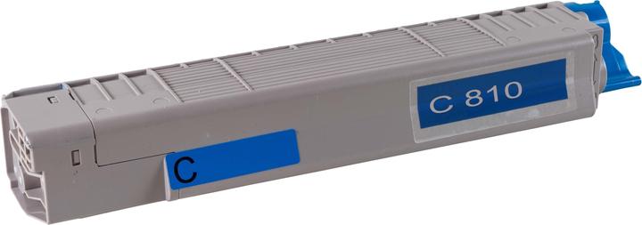 Actual product image Tonerfabrik Comp. Toner OKI C810 (C)