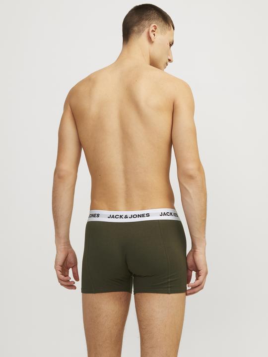 Actual product image Jack & Jones Jacbasic White Wb Trunks 3 Pack (XXL, pack of 3)