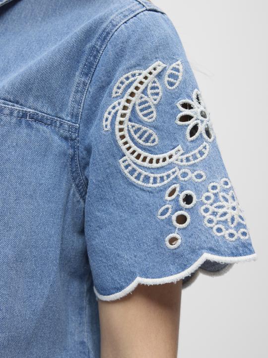 Immagine prodotto Object Besticktes Jeanshemd (38)