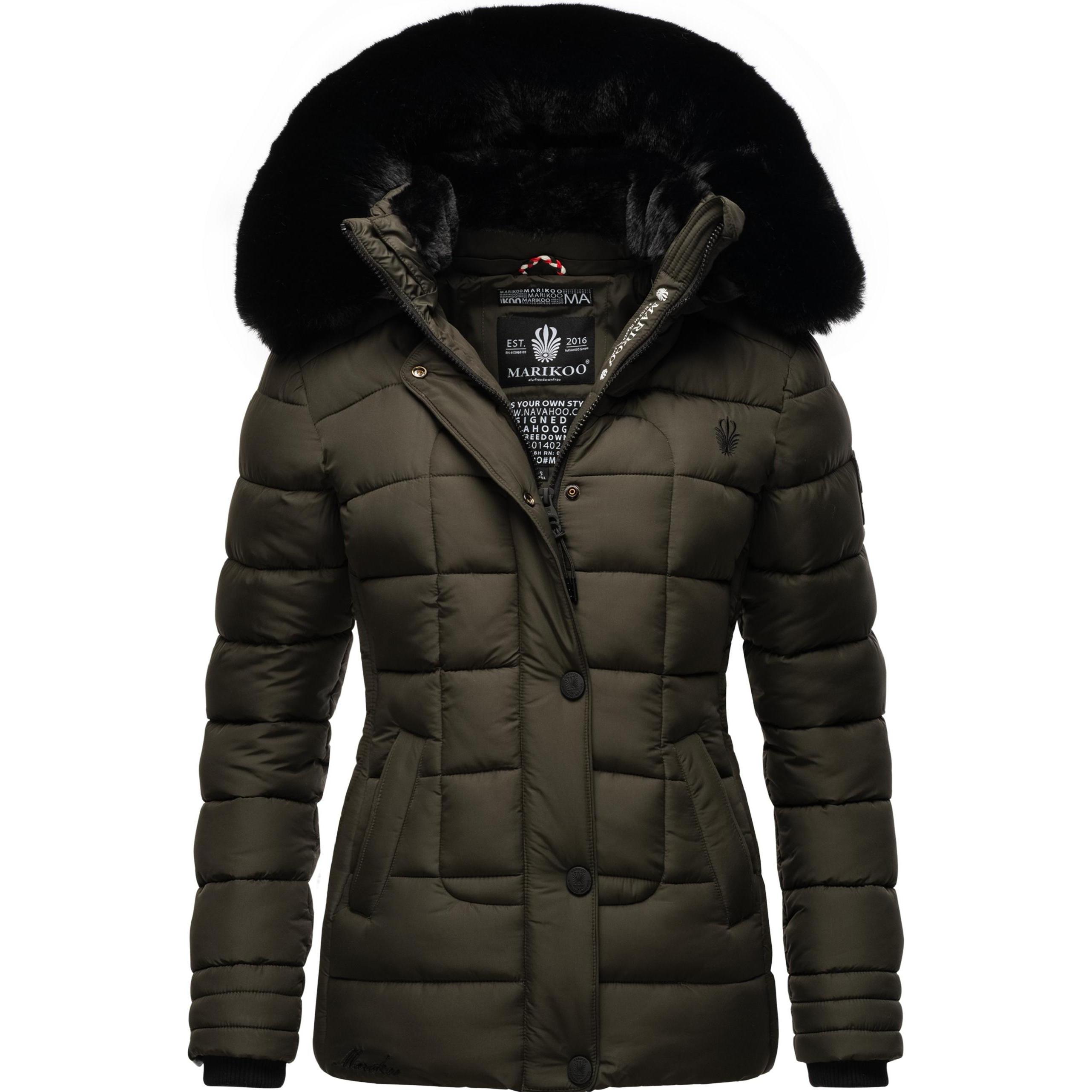 Marikoo, Damen, Jacke, Qesraa (XXL), Grau, XXL