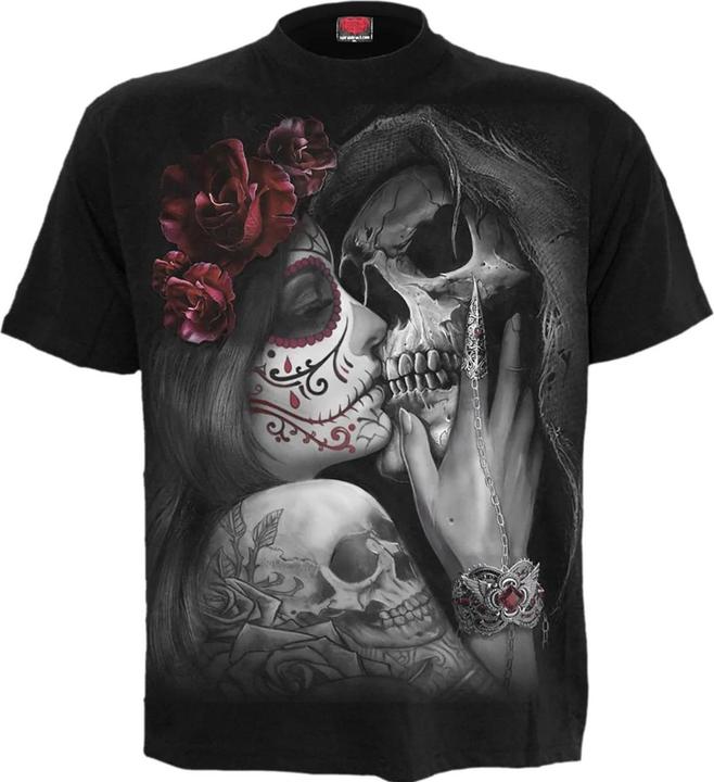 Actual product image Spiral Unisex Adult Dead Kiss T-Shirt (4XL)