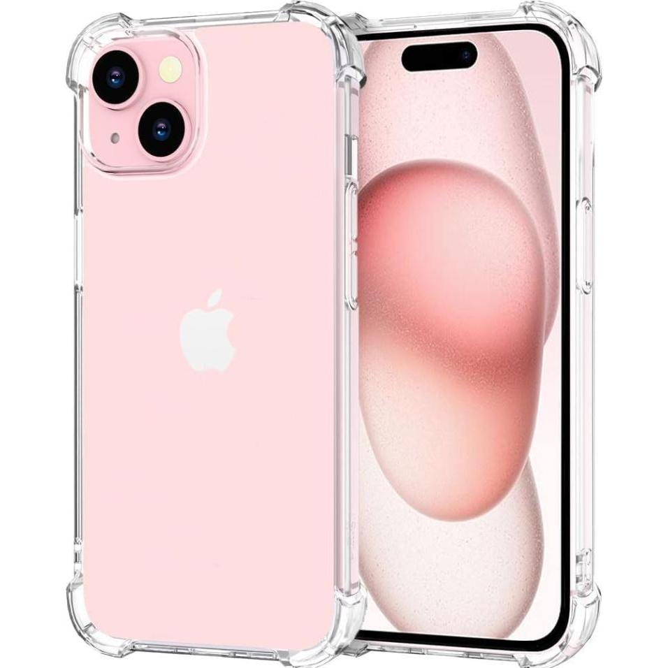 Thumbnail - Screenguard Crystal Soft Airbag Bumper (Apple iPhone 15), Smartphone Hülle, Transparent