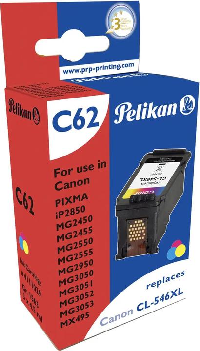 Image du produit Pelikan Encre pour Canon CL546XL (M, C, Y)
