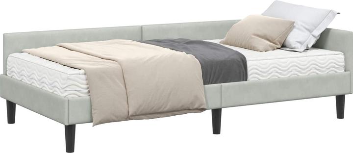 Image du produit vidaXL Samtbett (100 x 200 cm)