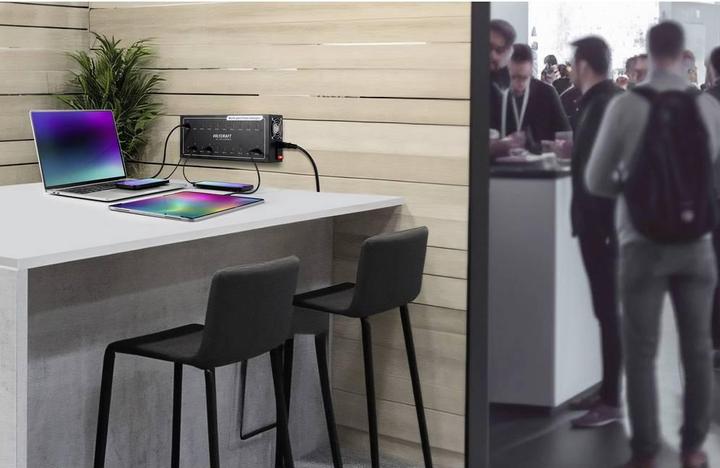 Actual product image Voltcraft UC-20C400W01 USB Ladegerät 400 W 20x USB-C® USB PD Innenbereich USB Po (400 W, 20 ports)