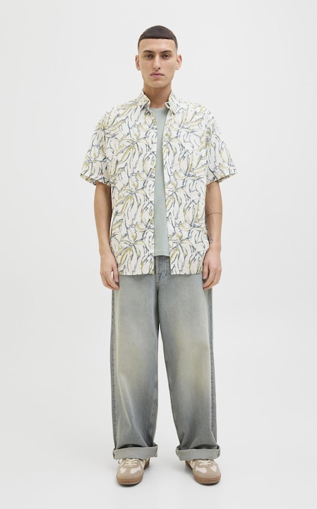 Image du produit Jack & Jones Jorjoshua Split Aop Shirt Ss Ln (L)