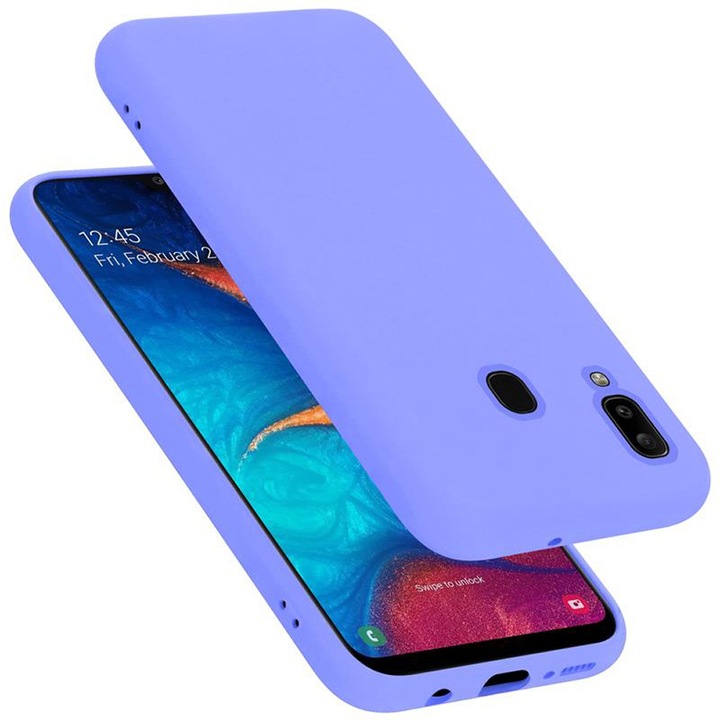 Produktbild Cadorabo TPU Liquid Silicone Case Cover (Samsung Galaxy A20, Samsung Galaxy M10s, TCL A30)