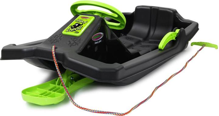 Jamara Snow Play Bob Black Devil 84cm zwart met stuur en rem