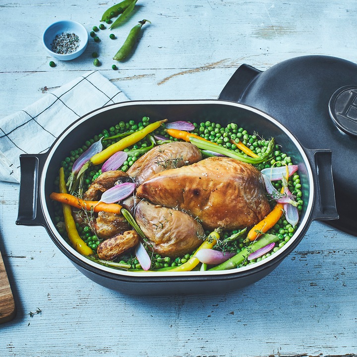 Immagine prodotto Emile Henry Casseruola di delizie ovale (Pirofila + casseruola, Ceramica)