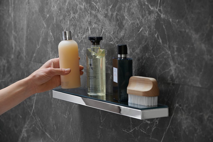 Actual product image hansgrohe 26844000 Tray 500 Rainfinity chrome
