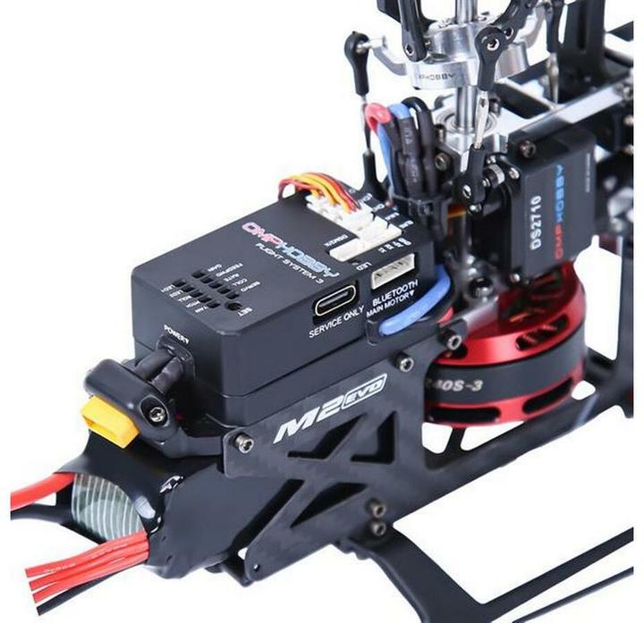 Produktbild OMP Hobby Helikopter M2 MK2 BNF Gelb