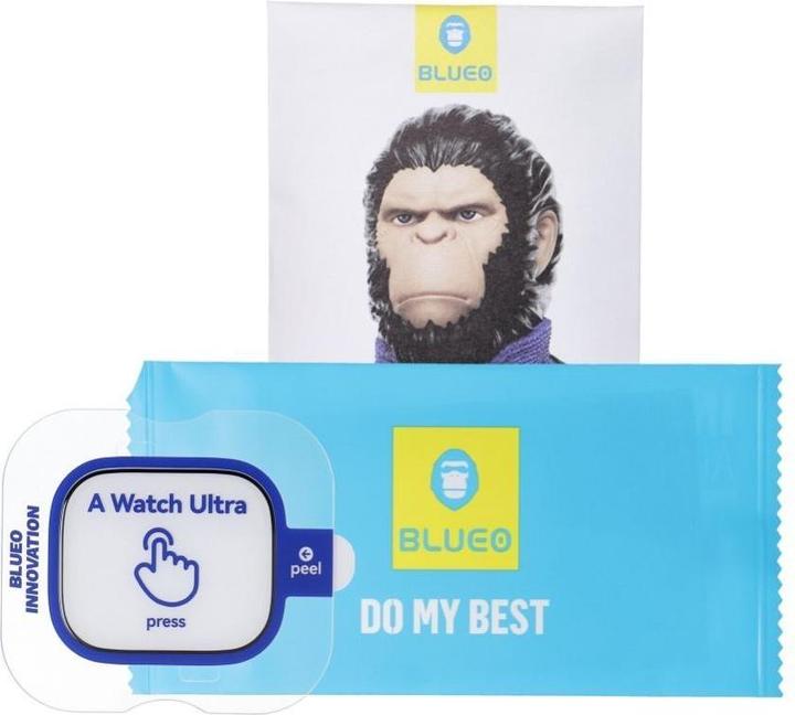 Produktbild Blueo Other 5D Mr. Monkey Glass - for Apple Watch Ultra / Ultra 2 black (Strong HD)