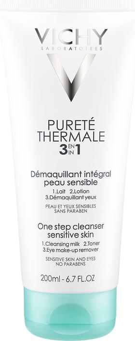Produktbild Vichy Pureté Thermale 3in1 Gesichtsreinigung (Make-Up Entferner, Reinigungsmilch, 200 ml)