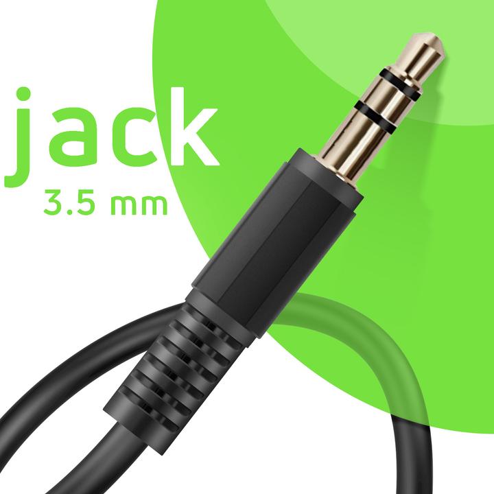 Actual product image Belkin Audio cable stereo mini-jack (M) to stereo mini-jack (M) (1 m, 3.5mm jack (AUX))