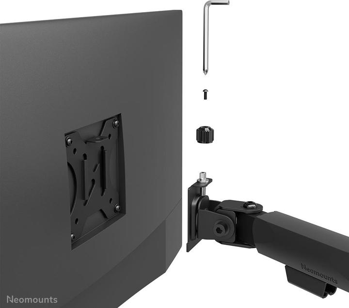 Actual product image Neomounts Dis Public Mount DS60-600BL3 Black (Floor stand, 27")