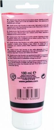 Actual product image Pebeo Studio Acrylics Fine Acrylic (Blue red iridescent, 100 ml)