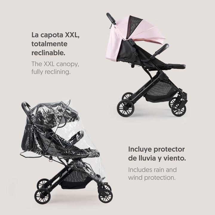 Actual product image Interbaby Ultralight Comfortable Convertible Stroller with Interchangeable Hood