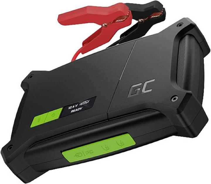 GreenCell Charger and jump starter power bank (16000 mAh, 80 W, 59.20 Wh)
