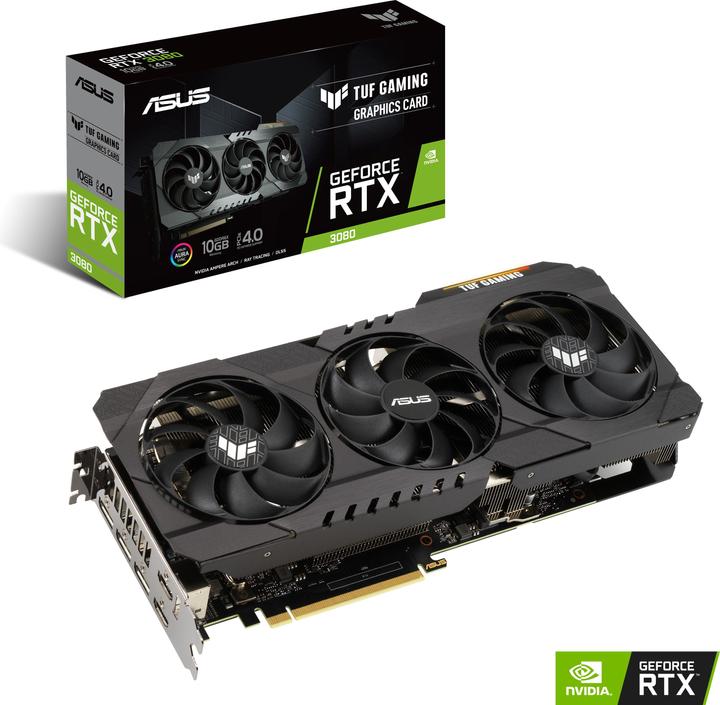 Image du produit ASUS GeForce TUF RTX 3080 10G Gaming (10 Go)