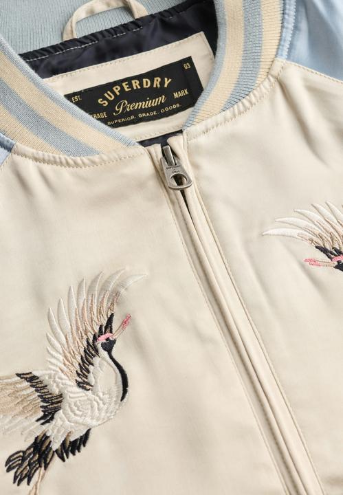 Actual product image Superdry Suikajan Embroidered Bomber Jacket (M)