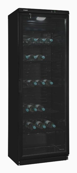 Produktbild Exquisit GKS3501GT280D schwarz FlaschenkühlschrankD (320 l)
