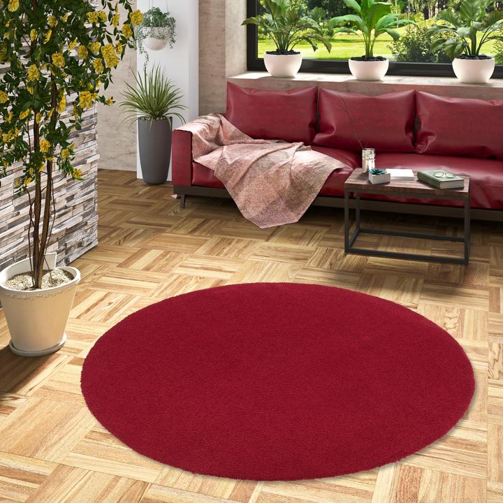 Immagine prodotto Snapstyle Tappeto Shaggy di lusso in velluto rotondo (Ø 100 cm)